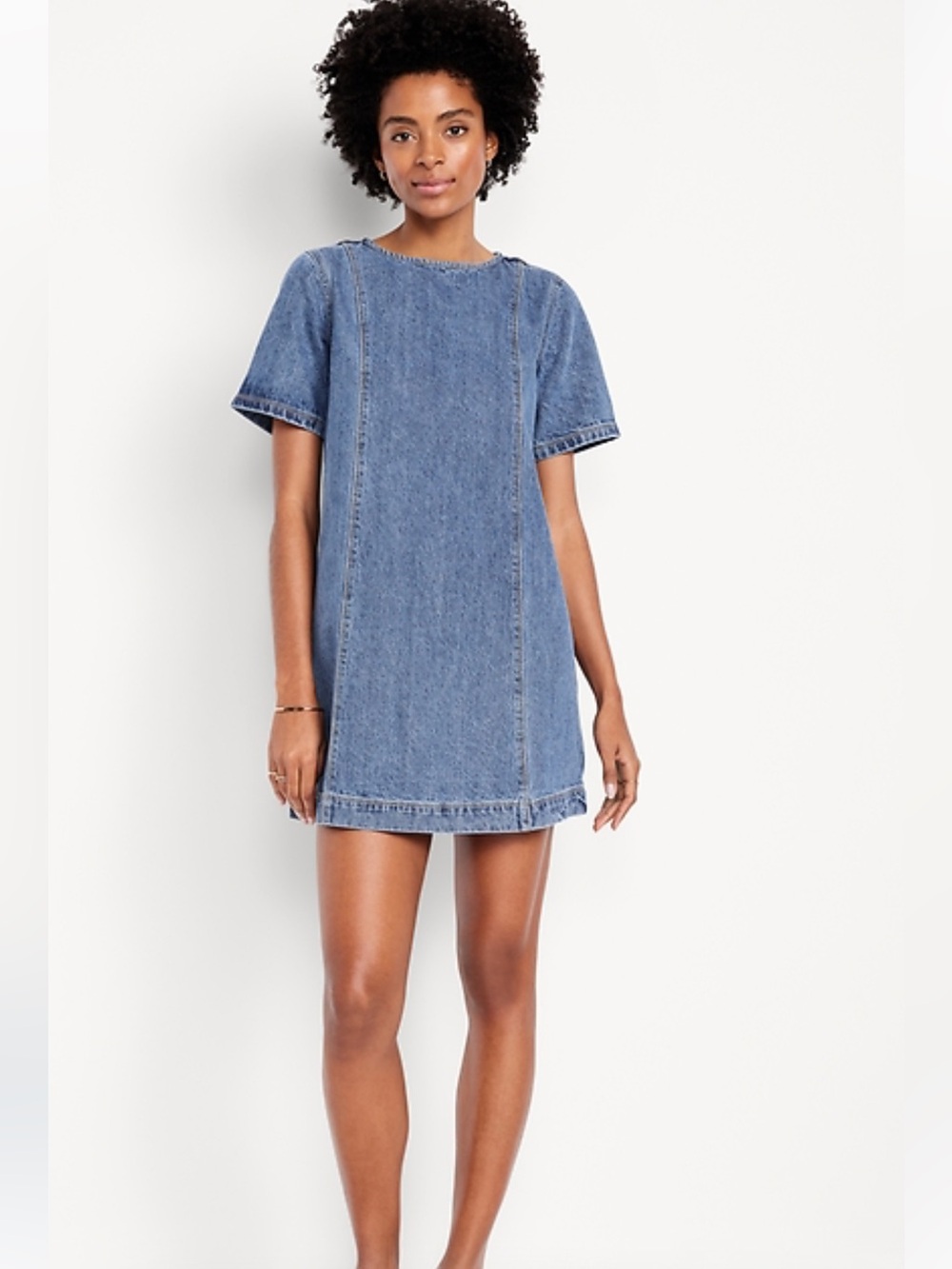 Women’s OLD NAVY Jean Dress~ Size Medium